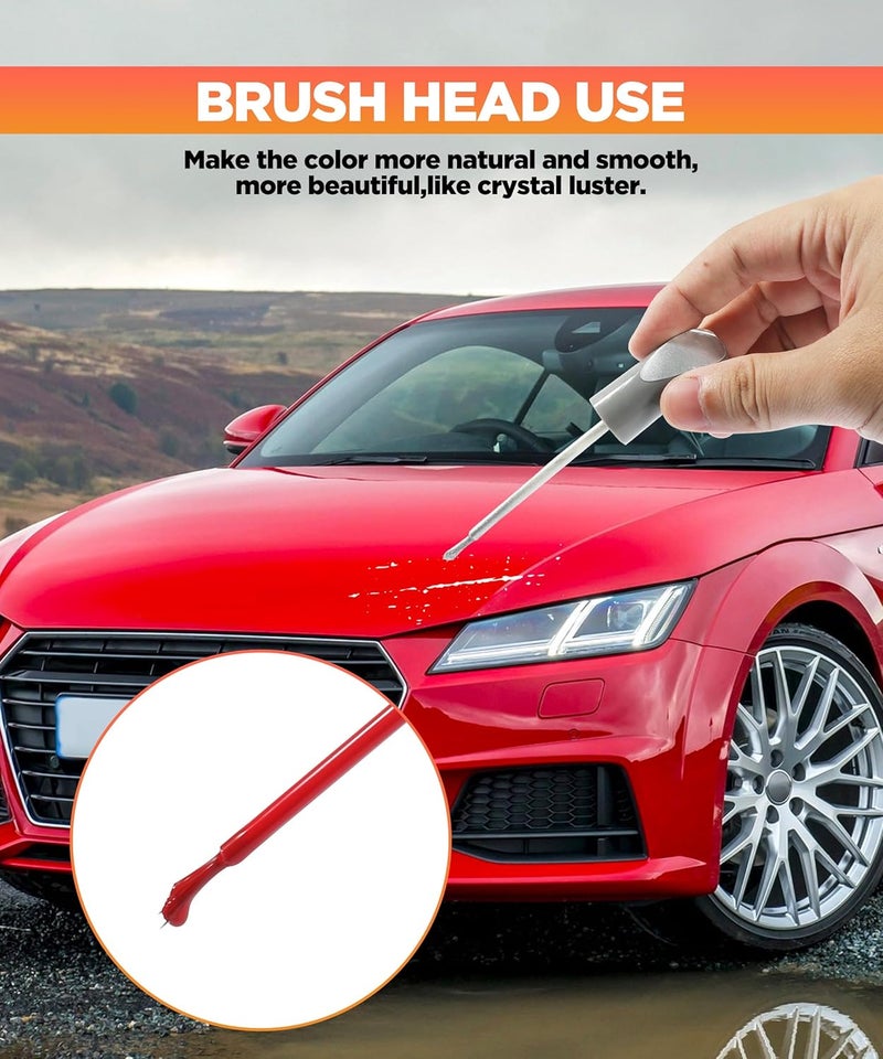 AOCISKA Car Scratch Remover,Car Paint Scratch Repair,Car Scratch Remover Pen,Car Accessories Car Pro Mending Car Remover Scratch Repair Paint Pen,Touch Up Paint for Cars Paint Scratch Repair (Red) - Image 4